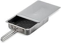 Cameron stovetop smoker Large 38 x 28 x 8,5 cm with Wood chips & instruction / recipe book