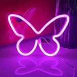 JYWJ Butterfly Neon Sign,USB or 3-A