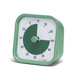 TIME TIMER Home MOD - 60 Minute Visual Timer for Children - Homeschool Supplies Study Tool, Timer for Children's Desk, Office Table and Meetings with Silent Operation (Far Green), 8.8 x 8.8 x 5.2 cm