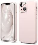 elago Liquid Silicone Case Compatible with iPhone 13 Mini Case (5.4"), Premium Silicone, Full Body Protection - 3 Layer Shockproof Phone Cover, Anti-Scratch Soft Microfiber Lining (Lovely Pink)