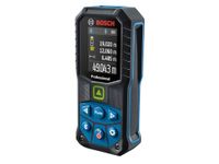 Bosch Professional Laser Measure GLM 50-27 CG (Green Laser, Range: up to 50m, 3.7V Li-Ion Battery, USB Cable, Robust, IP65, Data Transfer via Bluetooth, Hand Strap, Pouch)