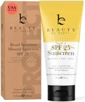 Mineral Sunscreen SPF 25 - USA Made Zinc Oxide Baby & Kids Sunscreen, Reef Friendly Sun Screen With Natural & Organic Ingredients, Lightweight & Fast Absorbing Lotion for All Skin Types