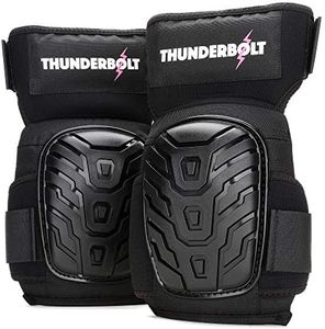 Womens Knee Pads by Thunderbolt Most Comfortable Gel Cushion for Work Flooring Construction Gardening Volleyball Ice Skating Skateboarding
