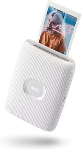 INSTAX Mini Link2 Photo Printer – Clay White, Portable Instant Prints