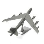 NUOTIE 1/200 Scale B-52 Stratofortress Long-Range Subsonic Jet-Powered Strategic Bomber Diecast Military Aircraft Model Display Model Aircraft for Display Collection or Gift