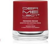 Dermelect Redness Rehab Sensitive Skin Soothing Cream for Face - Calming, Hydrating Treatment with Jojoba Extract, Shea Butter & Allantoin for Redness, Dryness & Discomfort, Gluten-Free, 1.7 oz
