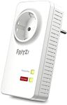 AVM Fritz!Powerline 1220E 1200 Mbit/s Ethernet LAN White 1 Piece - Powerline Network Adapters (1200 Mbps, Type C, Gigabit Ethernet, 10.100,1000 Mbps, 10BASE-T,100BASE-T,1000BASE-T, HomePlug AV2)