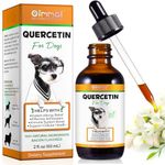 Quercetin for Dogs, Dog Quercetin Supplement with Vitamin C Supports Dog Allergy Relief, Immune System, Quercetin Drop for Pet Supplement, 60ML