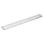 uxcell 304 Stainless Steel Flat Bar, 1/8" Thickness 1 3/16"" Width 12" Length Brushed Finish Trim Strips Sheet for Kitchen DIY Craft Making