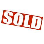 Sold Sign for Estate Rider,Reusable Magnetic and Adhesive Sticker Option,Magnetic Sold Sign for Realtors, Magnetic Sold Sign for Real Estate (12 X 4 inch）