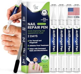 Footcure Antifungal Nail Treatment Pen – Extra Strength Toenail Fungus Treatment, 25% Undecylenic Acid for Toenails & Fingernails, Nail Fungus Repair Pen with Tea Tree & Oregano Oil, Made in USA