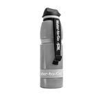 Water-to-Go Eco Active 1 Litre Water Purifier Bottle; Filters viruses, bacteria, protozoa, cysts, chemicals & microplastics; Guaranteed Leakproof - For Travel, Outdoors, Fitness & Survival (Cloud)