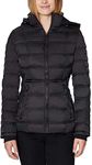 Nautica Women's Water-Resistant Puffer Jacket (Black, Medium)