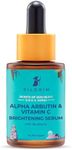 PILGRIM Korean 2% Alpha Arbutin & 3% Vitamin C Brightening Face Serum for glowing skin| Alpha arbutin face serum|All skin types | Men & Women| Korean Skin Care| Vegan & Cruelty-free | 30ml