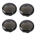 Smoke Turn Signal Lens Cover for Harley-Davidson Sportster Street Glide Road King Softail,4 PCS