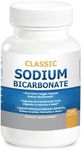 Classic Sodium Bicarbonate 650mg Natural Organic Use Sodium Bicarbonate Powder Pills Sodium Bicarbonate Tablets (caps) Stomach Acid Alkalinity 120caps