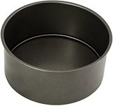 Bakemaster Deep Cake Pan Non-Stick Loose Base Round, Grey, 40046