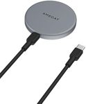 AMEGAT MagFusion Aura Magnetic Wireless Charger, Qi2 Certified 15W Ultra-Fast Charging Compatible with MagSafe, Portable Wireless Charging Pad with 5ft Cable for iPhone 16/15/14/13/12 Series