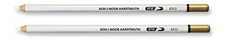 Koh-I-Noor Artist Eraser Pencil - Pack Of 2, Ink black