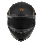 Royal Enfield ISI & DOT Certified Bullet Lightwing Modular Riding Helmet Black (M) 58 Cm-with High Impact Grade Thermoplastic & High Density Head EPS Liner for Superior Impact Protection & Durability