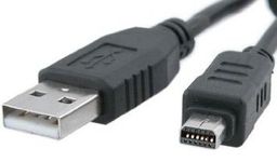 DragonTrading USB cable for Olympus Digital Cameras - USB CABLE CB-USB5/CB-USB6 - Works with Olympus model EVolt Camera's