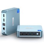 PELADN WI-6 Mini PC, Intel 12th Gen Alder Lake- N95(up to 3.4GHz), 16GB DDR4 RAM 512GB M.2 PCIe SSD, Desktop Computer Support 4K Dual Display/USB3.2/WiFi 5/BT4.2/Win 11 Pro