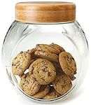 Glass Cookie Jar with Airtight Lids