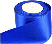 ROYAL BLUE Satin Ribbon - 50mm Wide