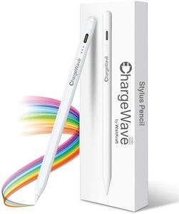ChargeWave iPad Pencil [2nd Gen] with Palm Rejection | Fast Charge | Tilt Sensitivity | High Precision | Magnetic Attachment - Stylus Pen for Apple iPad, iPad Pro, iPad Air & iPad mini
