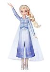 Disney Frozen Singing Elsa Fashion Doll with Music Wearing Blue Dress Inspired by The Frozen 2 Movie, Toy for Kids 3 Years & Up