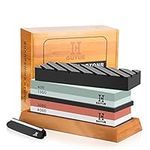 GUYUE Knife Sharpening Stone Set, 2