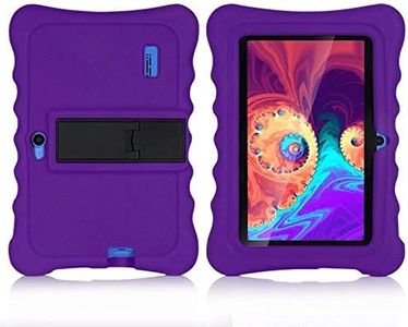 7 Inch Kids Tablet Cases Shockproof Silicone Cover for Dragon Touch Y88X Plus Y88X Pro/Haehne/YUNTAB Q88/ZONKO/Tagital T7K/Contixo/iRULU X37/SIXGO/INONI/LAMZIEN/Dasuy/CARRVAS Kids Tablet (Purple)