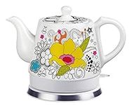 FixtureDisplays® Teapot, Ceramic, T