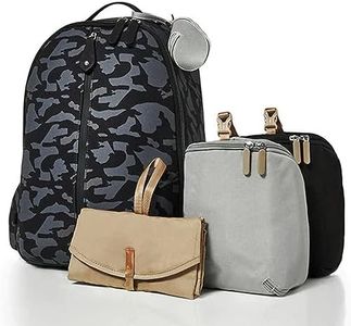 PacaPod Picos Pack Backpack Baby Changing Bag - Unisex 3in1 Organising System (Camo)