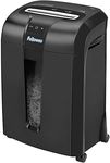 Paper Shredder for Office Use - Fellowes 100% Jam Proof 73Ci 12 Sheet Cross Cut Paper Shredder for Small Office Use - Office Shredder with Energy Saving System & 23 Litre Bin, Security Level P4, Black