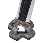 Really Good Stuff Fuzzy Feet Chair Glides – Snap-On Gliders Reduce Noise from Chairs and Desks – Chair Feet Covers Prevent Floor Scuffs and Scratches in The Classroom - Set of 144 Gliders