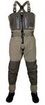 Paramount Outdoors Deep Eddy Zippered Breathable Stockingfoot Chest Fishing Wader (XX-Large)