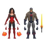 Marvel Legends Series Marvel's Black Knight and Marvel's Sersi, Avengers 60th Anniversary Collectible 6-Inch Action Figures (Amazon Exclusive)