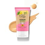 Pure Origin Korean Vitamin C Bright Boosting BB+ Cream Natural Bb Face Cream | Full Coverage for daily use | Long lasting and hydrating | Matte & Blendable | For Brighter, Glowing and soft skin | For women and men | For all skin type | 30 g