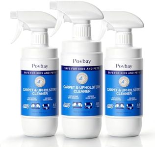 Povbay Carpet & Upholstery Stain Remover Spray, 16.9 OZ, Pack of 3