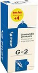 Pilot 3131910516477 G207 Gel Roller Pen - Blue (Pack of 20)