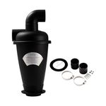 HEAVENGLOW Cyclone Dust Collector for Sand Chipboard Construction Waste Black