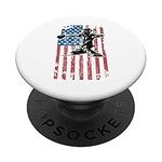 American Flag Sports High School Baseball Catcher Gear PopSockets Swappable PopGrip