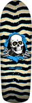 Powell Peralta Old School Ripper Skateboard Deck Natural/Blue (9.89" x 31.32")