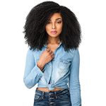 Sensationnel CKCO lacewig - game changer synthetic empress brand lace front wig with preplucked baby hairs - Curls kinks and co wig game changer (1B OFFBLACK)