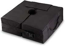 Detachable Patio Umbrella Base Weight Bag, 18" Square with Large Opening and 2 Handle for Offset, Cantilever or Standard Outdoor Patio Umbrella or Flagpole, Heavy Duty, Weather Resistant (Square)