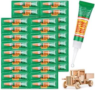 36 x 3g Super Strong Glue for All Purpose, Clear Cyanoacrylate Adhesive Instant Glue Quick Dry Superglue Gel Tubes for Bonding Plastic, Metal, Glass, Leather, Wood, Rubber, Jewelry, DIY Crafts Repair
