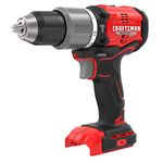 CRAFTSMAN 20V Cordless Hammer Drill, Brushless, 1/2-in (CMCD732B)