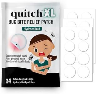 quitch XL Mosquito Bite Itch Relief Patch Kids, Insect Bite Patch, Summer Travel Essentials, Mosquito Anti Itch Cream Alternative, Summer Camp Essentials Itch Relief, Camping Essential