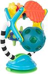 Sassy Teethe & Twirl Sensation Station 2-in-1 Suction Cup High Chair Toy, Developmental Tray Toy for Early Learning, Ages 6+ Months